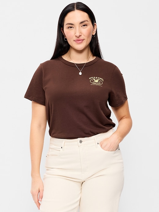 Image number 6 showing, EveryWear Crew-Neck Graphic T-Shirt