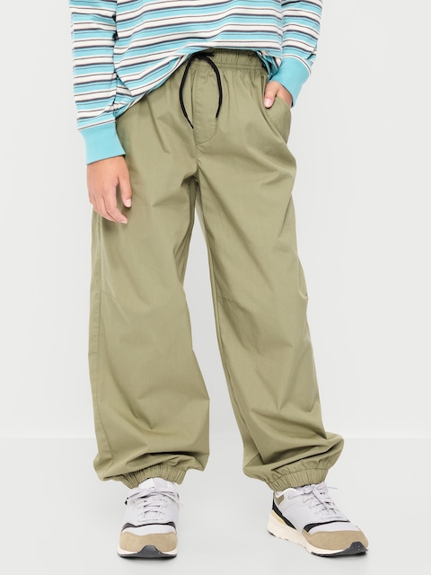 Baggy Parachute Jogger Pants for Boys