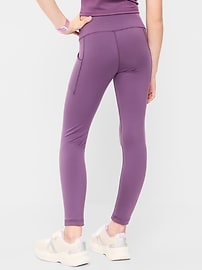 Image number 2 showing, High-Waisted StudioSmooth 7/8 Leggings for Girls