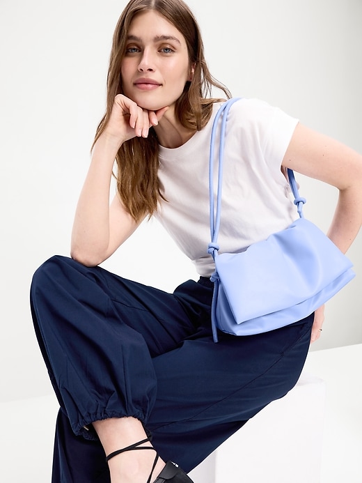 Image number 2 showing, Soft Rounded Crossbody Bag