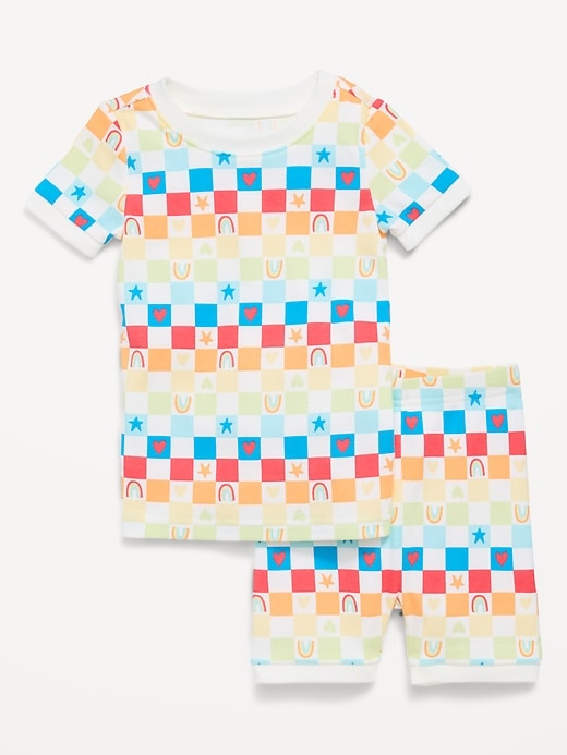 L'image numéro 1 présente Pyjama ajusté à motif pour tout-petit et bébé