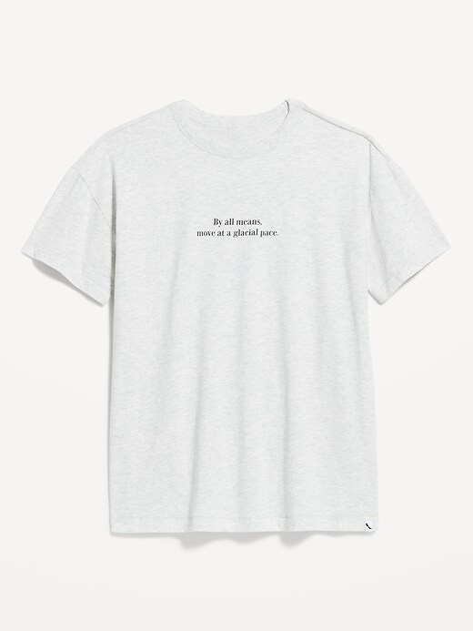 Image number 5 showing, Old Navy x The Devil Wears Prada Oversized T-Shirt for Adults