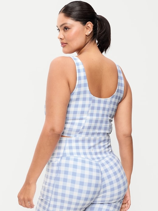 Image number 8 showing, Light Support PowerSoft Longline Sports Bra