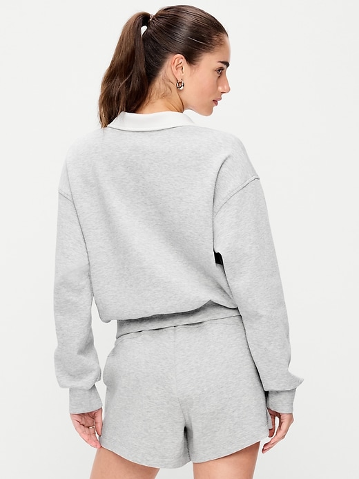 L'image numéro 2 présente Polo en Molleton dynamique piqué