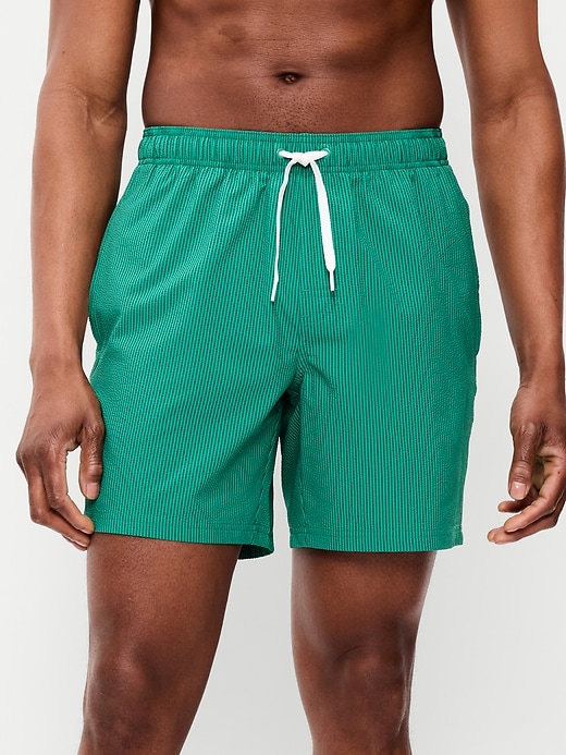 Image number 1 showing, Swim Trunks -- 7-inch inseam