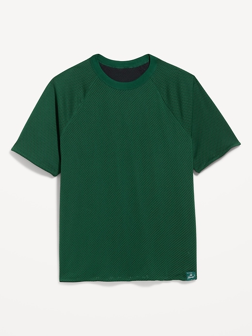 Image number 1 showing, Loose Mesh T-Shirt