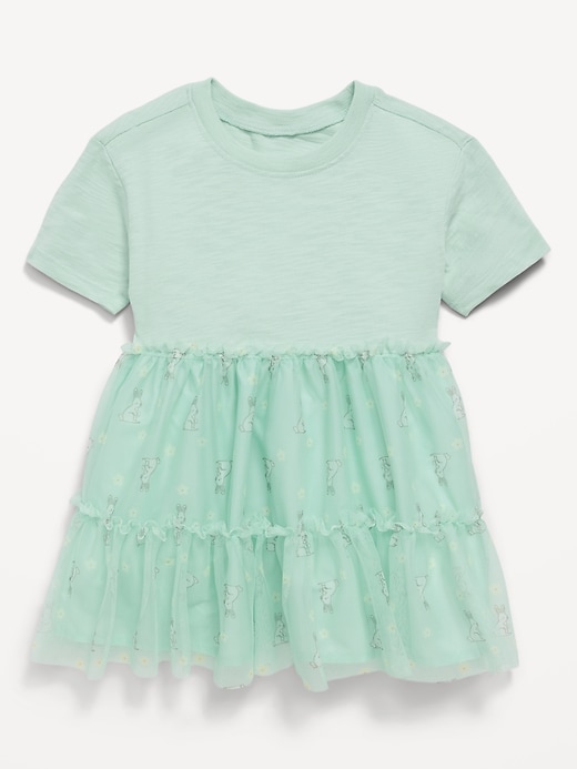Image number 1 showing, Short-Sleeve Tutu Dress for Toddler Girls