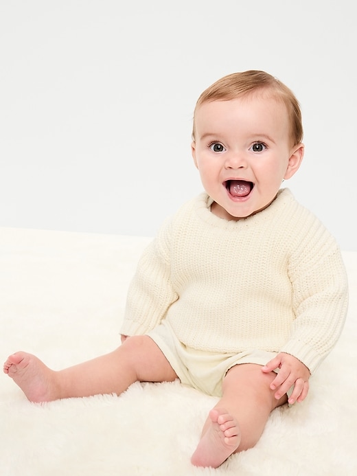 Image number 1 showing, Double-Weave Shorts for Baby