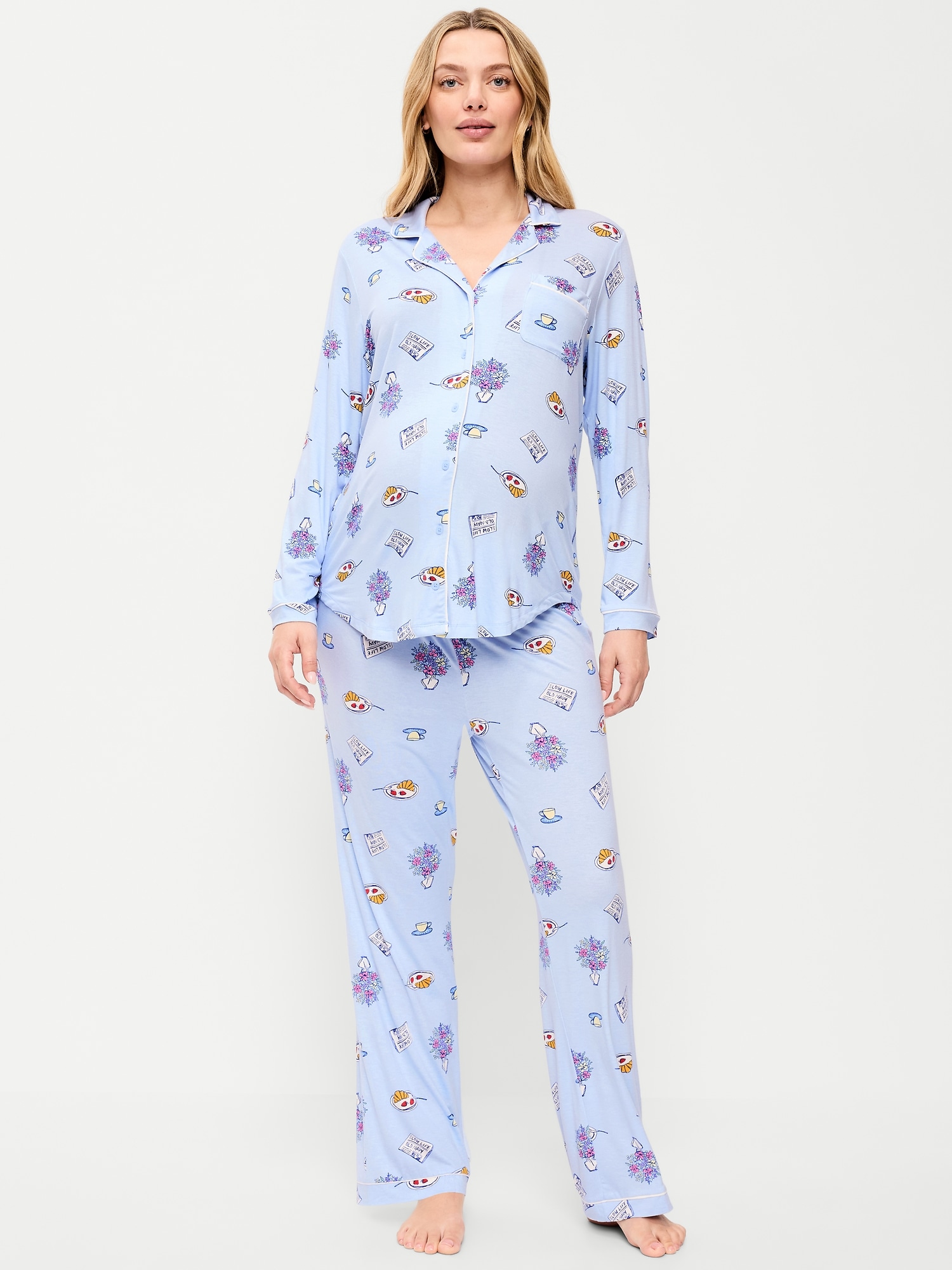 Maternity Classic Pajama Set