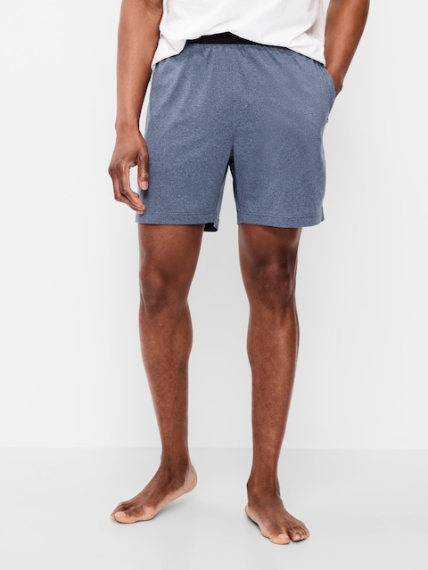 Jersey-Knit Pajama Shorts