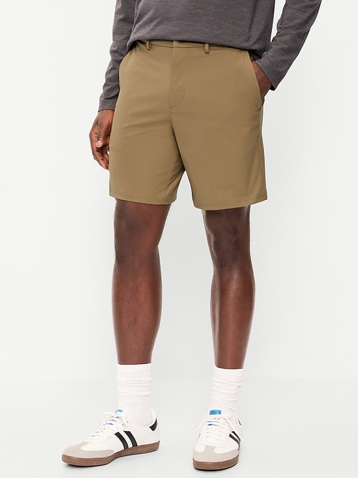 Image number 1 showing, Tech Hybrid Chino Shorts -- 8-inch inseam