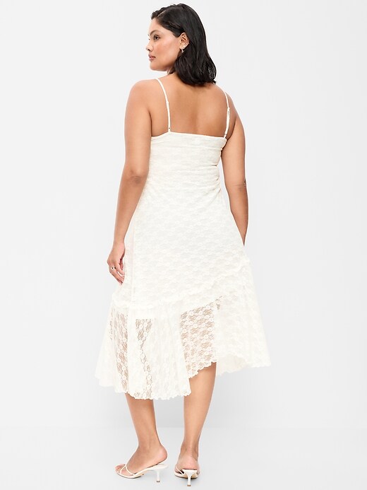 Image number 4 showing, Fit & Flare Lace Midi Dress