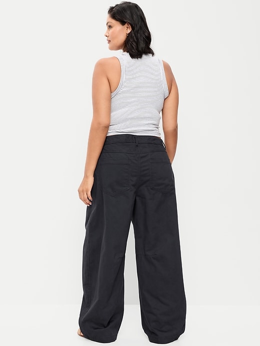 Image number 7 showing, Mid-Rise Barrel Chino Pants