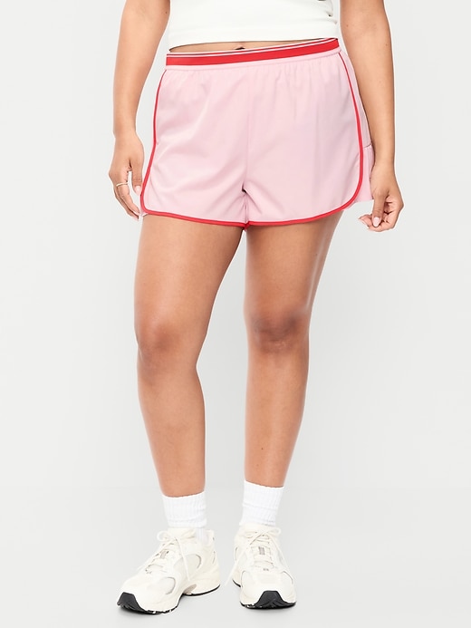 Image number 7 showing, Mid-Rise StretchTech Run Shorts -- 3-inch inseam