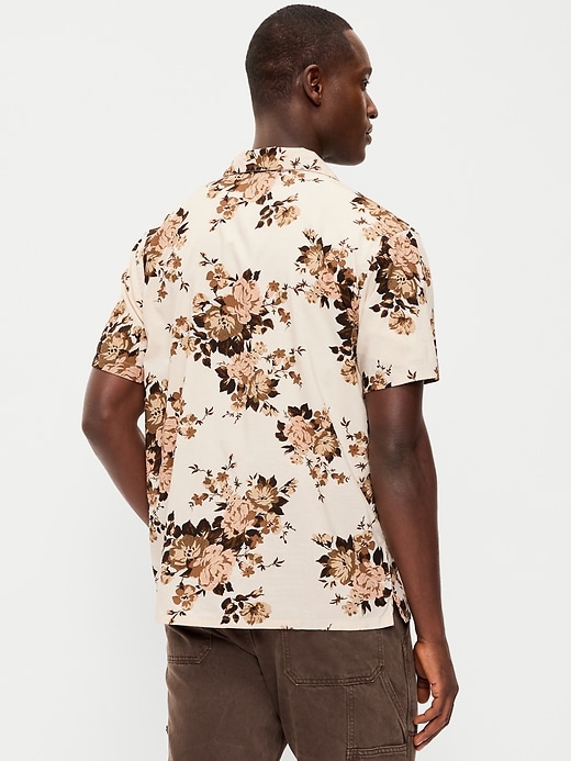 L'image numéro 2 présente Chemise de vacances à manches courtes