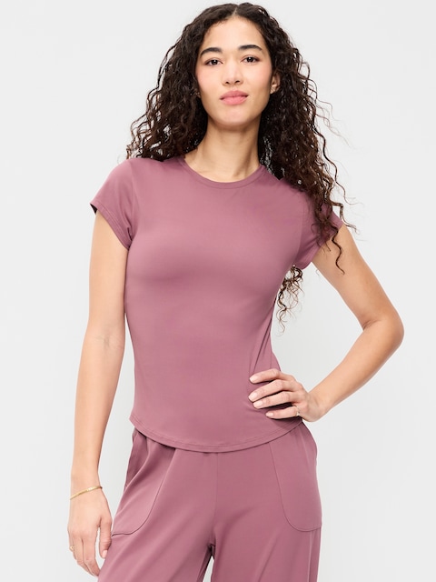 StudioSmooth Short-Sleeve Base Layer Top