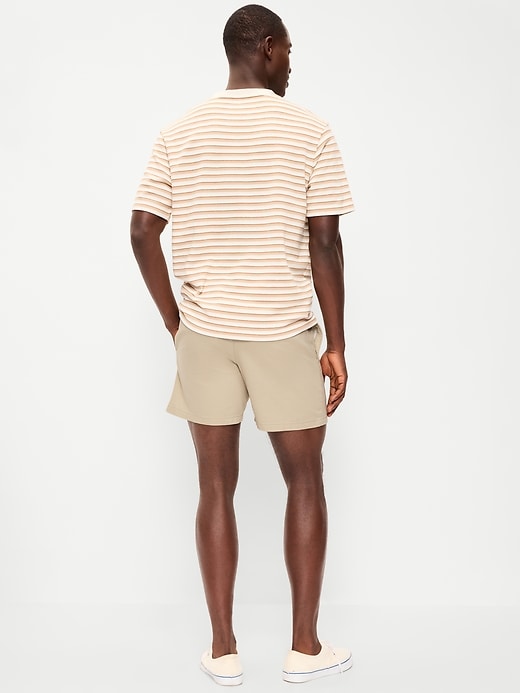 Image number 3 showing, Slim Built-In Flex Rotation Chino Shorts -- 5-inch inseam
