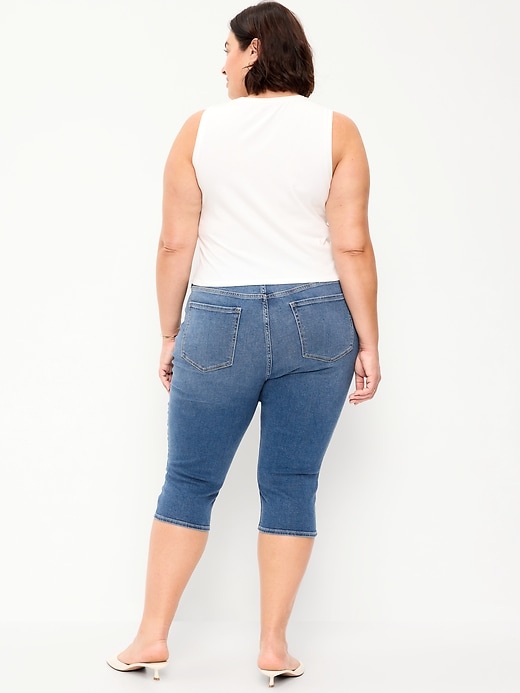 Image number 8 showing, High-Waisted Wow Capri Jeans