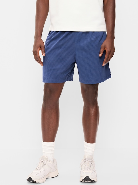 Baggy Mesh Shorts -- 6-inch inseam
