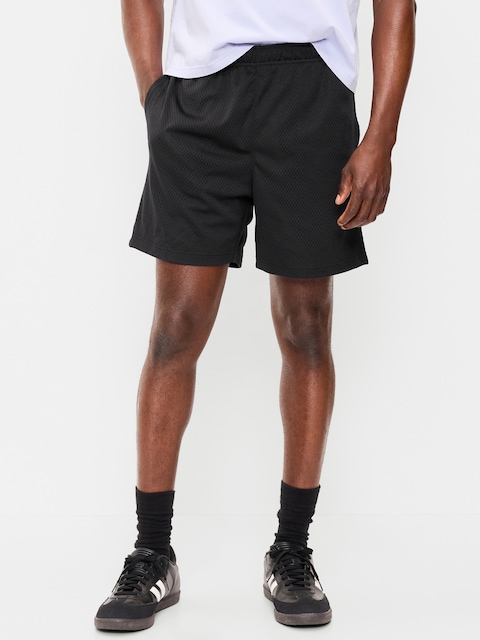 Baggy Mesh Shorts -- 6-inch inseam