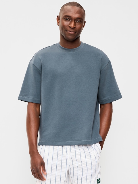 T-SHIRT EN MOLLETON DYNAMIQUE