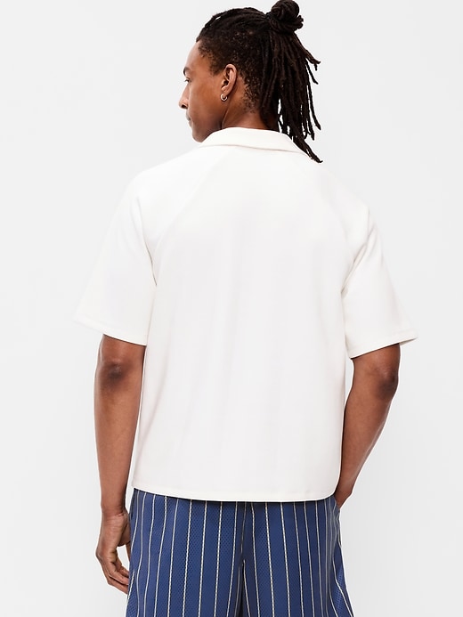 Image number 2 showing, Dynamic Fleece Short-Sleeve Polo