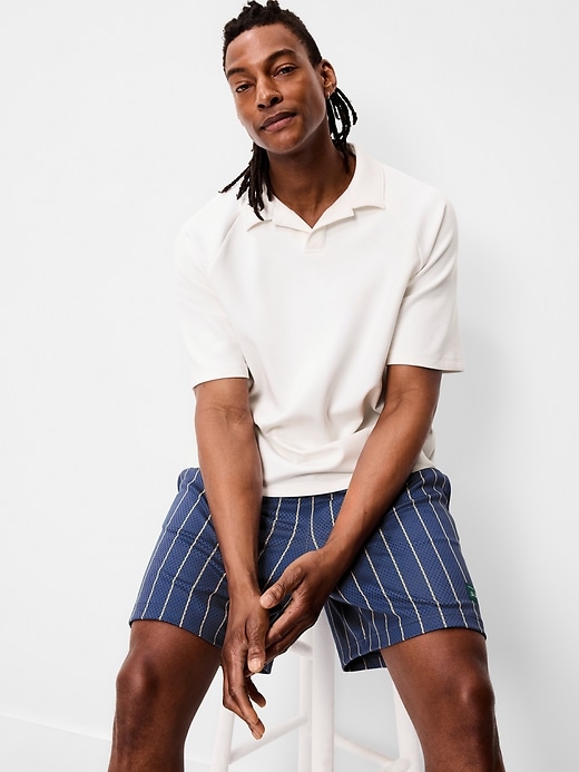 Image number 3 showing, Dynamic Fleece Short-Sleeve Polo