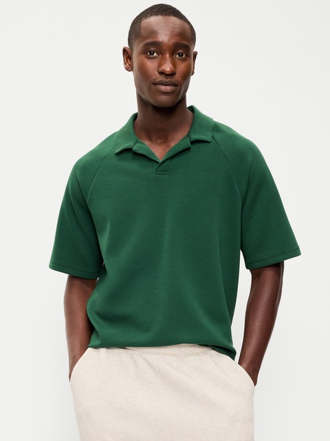 Dynamic Fleece Short-Sleeve Polo