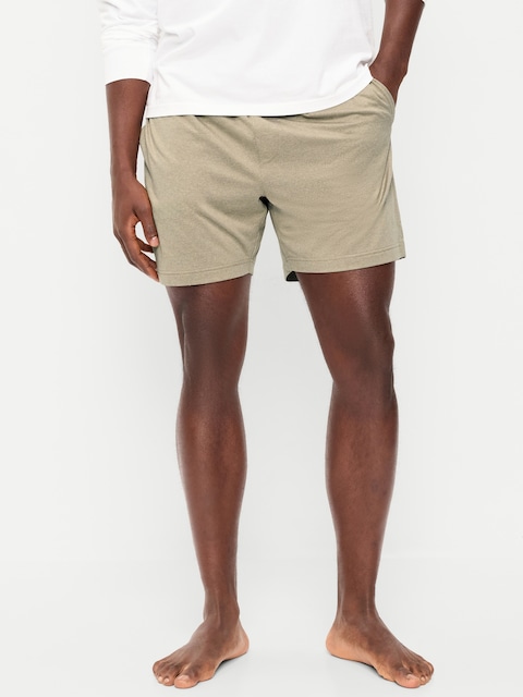 Jersey-Knit Pajama Shorts