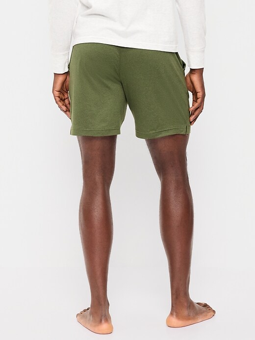 Image number 2 showing, Jersey-Knit Pajama Shorts