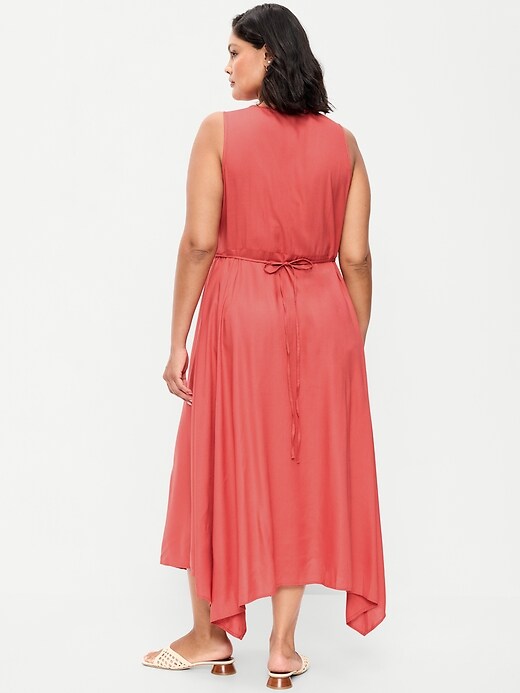 Image number 7 showing, Handkerchief Hem Midi Dress