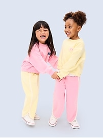Image number 2 showing, Dolphin-Hem Cropped Sweatpants for Toddler Girls