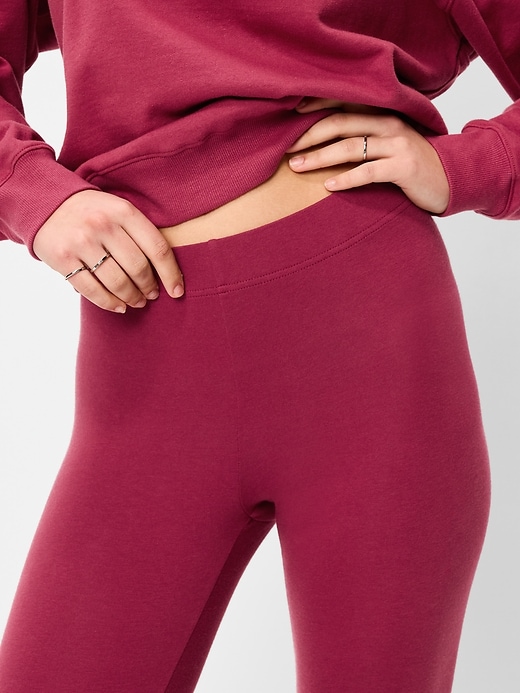 Image number 4 showing, High-Waisted Jersey Fashion Layering Leggings