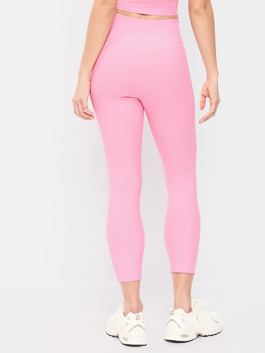 L'image numéro 2 présente Legging PowerSoft à taille haute longueur 3/4