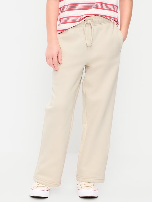 Image number 1 showing, Straight Fleece Sweatpants for Boys