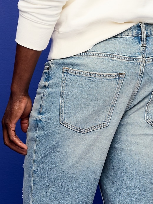 Image number 4 showing, Slim Built-In Flex Jean Shorts-- 9-inch inseam