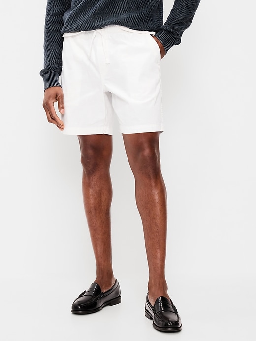 Image number 2 showing, Twill Jogger Shorts -- 7-inch inseam