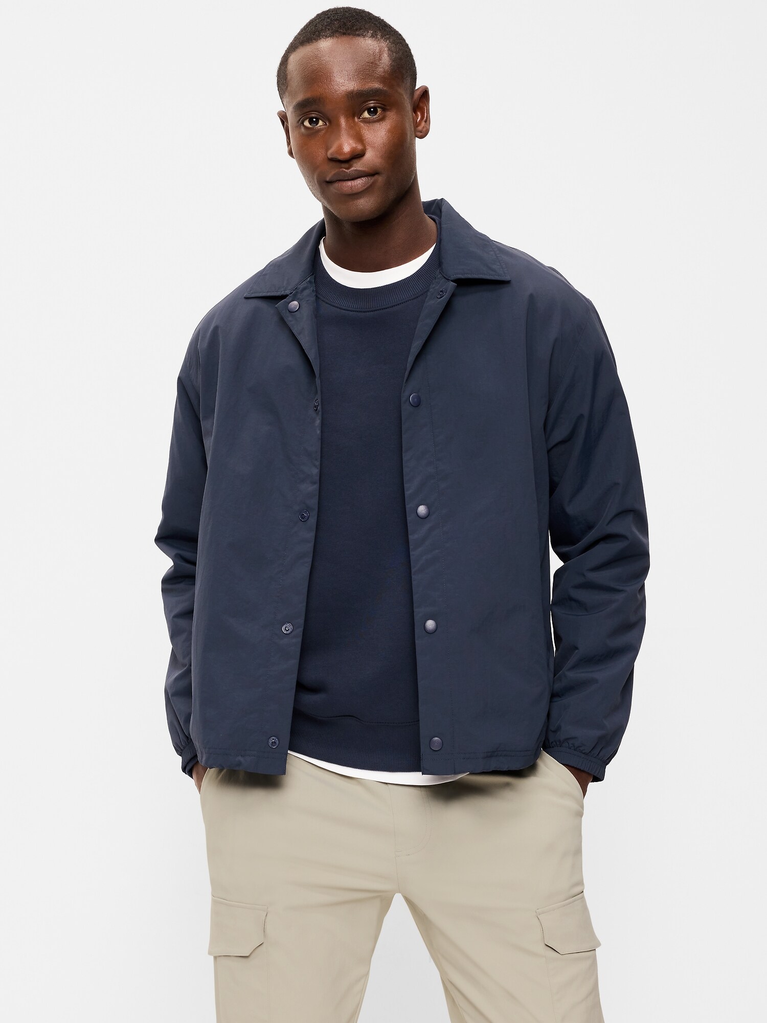 BROOKLYN 7AS9 OLDNAVY ミリタリージャケット 3L カーキ 多ポケット 