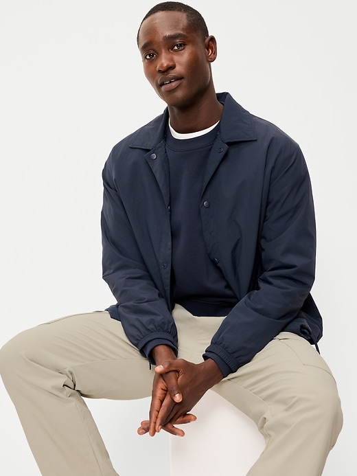Image number 3 showing, Loose Golf Coach Jacket