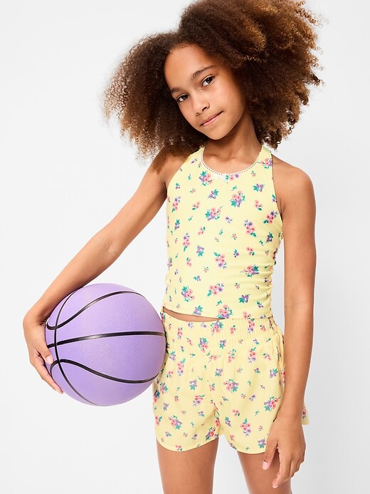 Image number 1 showing, PowerSoft Longline Sports Bra for Girls