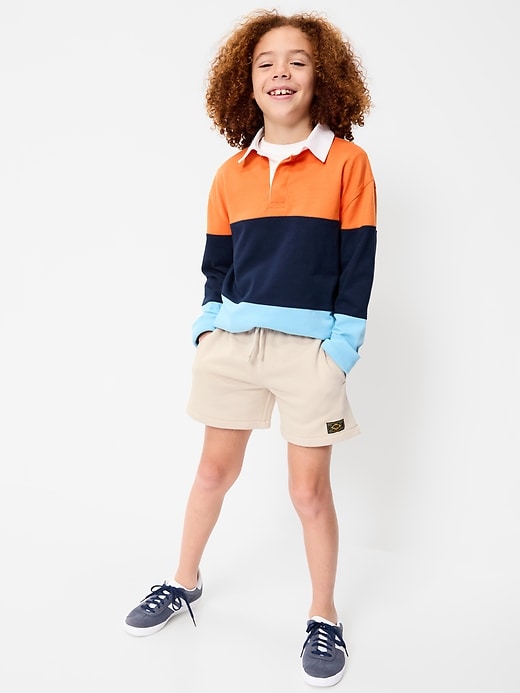 Image number 3 showing, Favorite Fleece Below Knee Jogger Shorts for Boys