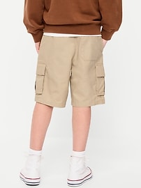 Image number 2 showing, Knee Length Baggy Ripstop Cargo Shorts for Boys