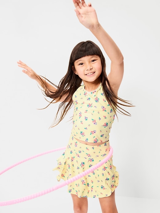 Image number 3 showing, High-Waisted PowerSoft Skort for Girls