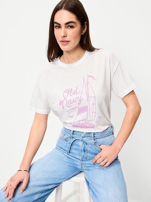 Image number 3 showing, Oversized EveryWear Tunic T-Shirt