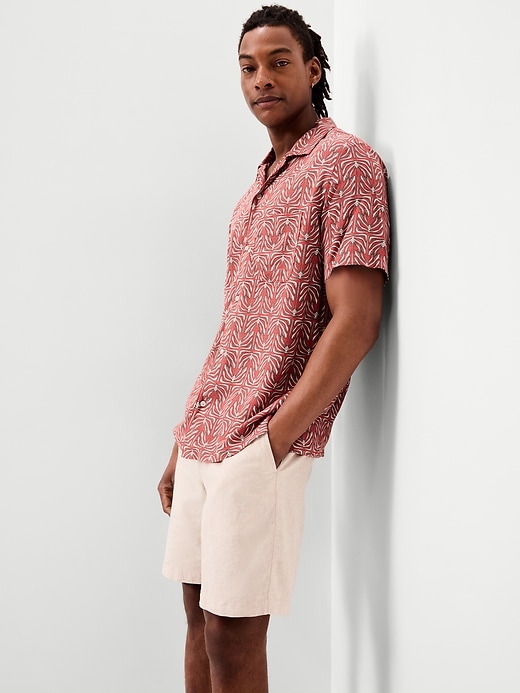 Image number 3 showing, Short-Sleeve Camp Shirt