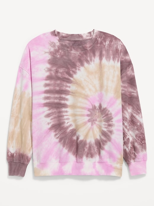 Image number 1 showing, Oversized Crew-Neck Sweatshirt