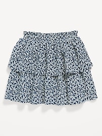 Image number 1 showing, Printed Crinkled Tiered Skirt for Toddler Girls