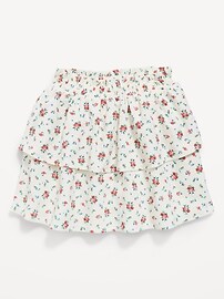 Image number 1 showing, Printed Crinkled Tiered Skirt for Toddler Girls