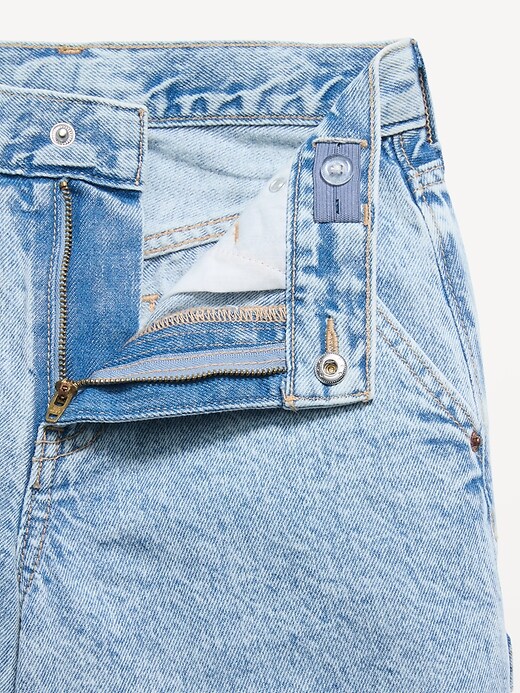 Image number 2 showing, Below Knee Ultra Baggy Carpenter Jean Shorts for Boys