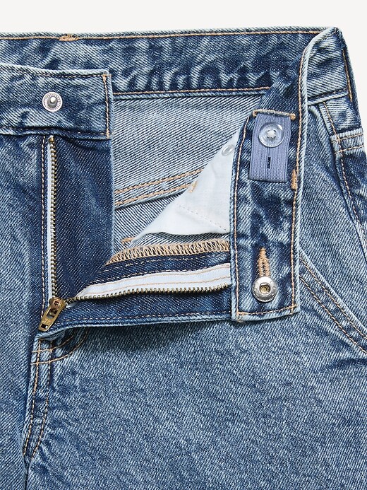 Image number 2 showing, Below Knee Ultra Baggy Carpenter Jean Shorts for Boys